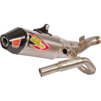(image for) Pro Circuit Ti-6 Titanium Exhaust System w/ Carbon End Cap for Kawasaki KX450 (2024-2026)