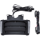 (image for) LED License Plate Frame - Black, red LEDs w/ light smoke lenses