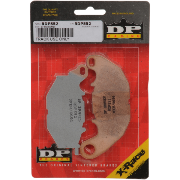 (image for) DP Brakes Front RDP Race Brake Pad for YAMAHA YZF-R3 321 15-23