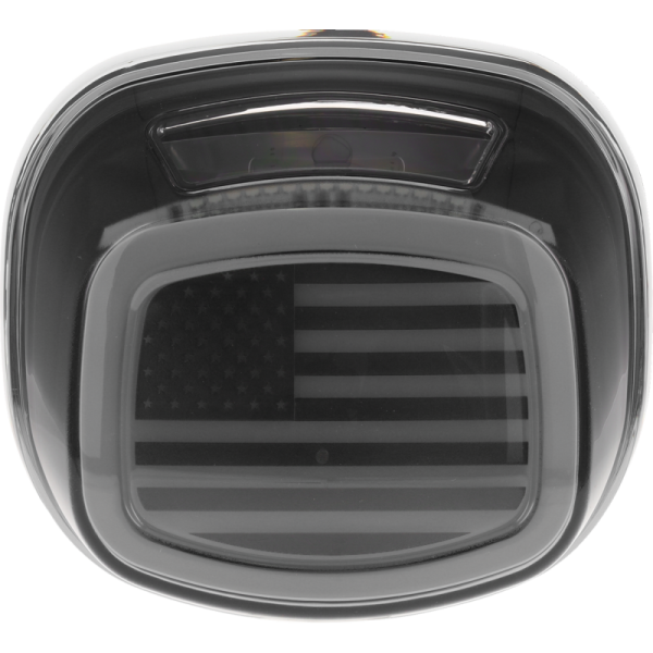 (image for) Tracer US Flag Taillight w/ Window Smoke