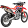 (image for) Akrapovič Single Titanium Muffler w/ Titanium End Cap (Race) for Honda CRF300L/Rally