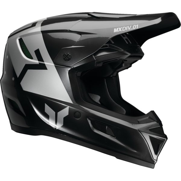 (image for) THOR Reflex Sport Composite Helmet, Rogue - Charcoal/Silver, Size L
