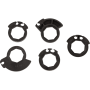 (image for) Nomad V2 Lock-On Grips - Black/orange