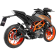 (image for) LV One EVO Slip-On, Black stainless steel, KTM 390 Duke 21-23
