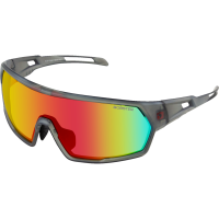 (image for) Speed Sunglasses - Matte clear gray/smoke crimson mirror