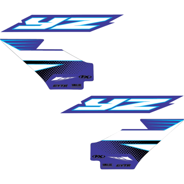 (image for) Factory Effex OEM Shroud and Tank/Shroud Graphics, Style 25 for YZ125/250 22-25