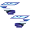 (image for) Factory Effex OEM Shroud and Tank/Shroud Graphics, Style 25 for YZ125/250 22-25