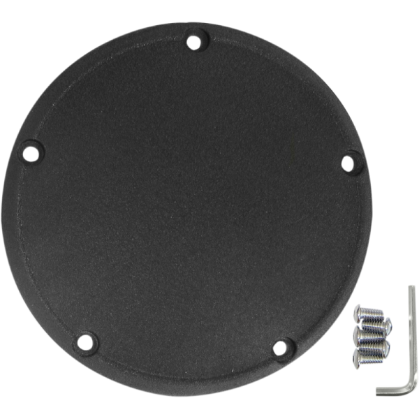 (image for) Drag Specialties Domed Derby Cover, Wrinkle Black