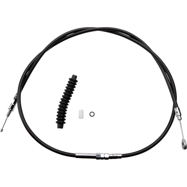(image for) Drag Specialties High Efficiency Black Vinyl Clutch Cable