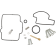 (image for) Carburetor Repair Kit for Husqvarna TE 125 15-16