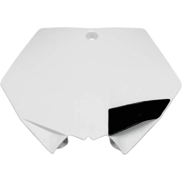 (image for) Front Number Plate - White