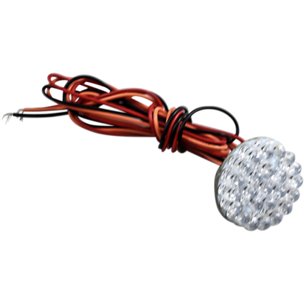 (image for) Custom Dynamics 1.25" Diameter Universal LED Cluster, Red