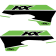 (image for) Factory Effex OEM Shroud and Tank/Shroud Graphics, Style 23 for KX450 19-23