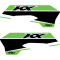 (image for) Factory Effex OEM Shroud and Tank/Shroud Graphics, Style 23 for KX450 19-23
