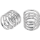 (image for) 2" Chrome Seat Spring (pr.)