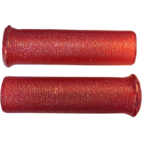 (image for) Star Fire Flake Grips - Red for 7/8" Bars