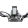 (image for) Smartphone Holder W/ Charger - Black, 1 1/4” Handlebar Mount