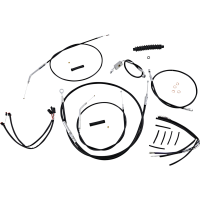 (image for) XR Stainless DOT Kit - Black w/ Chrome Fittings 14"-16"