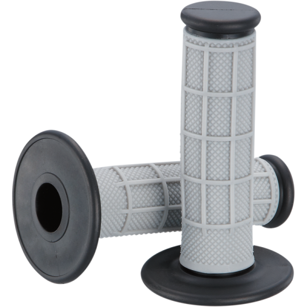 (image for) Moose Racing Moose Offroad Qualifier Grips - Half Waffle Gray/black
