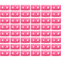 (image for) Double Digger Support Plate, Pink (48 Pk.)