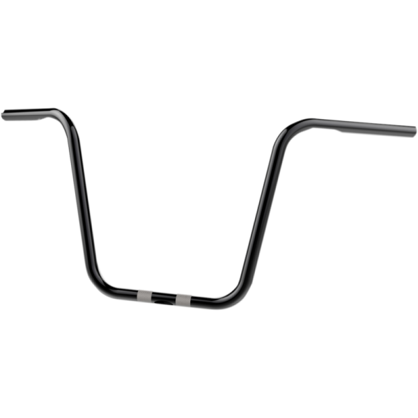 (image for) Khrome Werks 14" Bobber Ape Hangers (Dimpled/Drilled) - Gloss Black