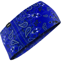 (image for) SportFlex Headband - Navy paisley