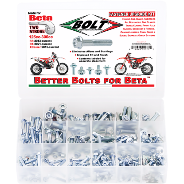 (image for) BOLT Beta Xtrainer 300 13-24 Pro Pack Fastener Kit