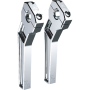 (image for) 8" Chrome Pullback 1" Handlebar Riser Kit