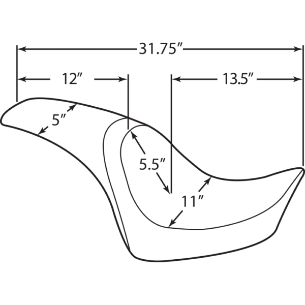 (image for) Predator Seat Smooth