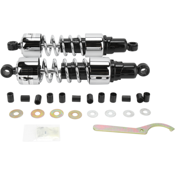 (image for) Progressive Suspension 412 Series Heavy-Duty Cruiser Shock 13.5"