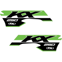 (image for) Factory Effex OEM Shroud and Tank/Shroud Graphics, Style 24 for KX450 19-23