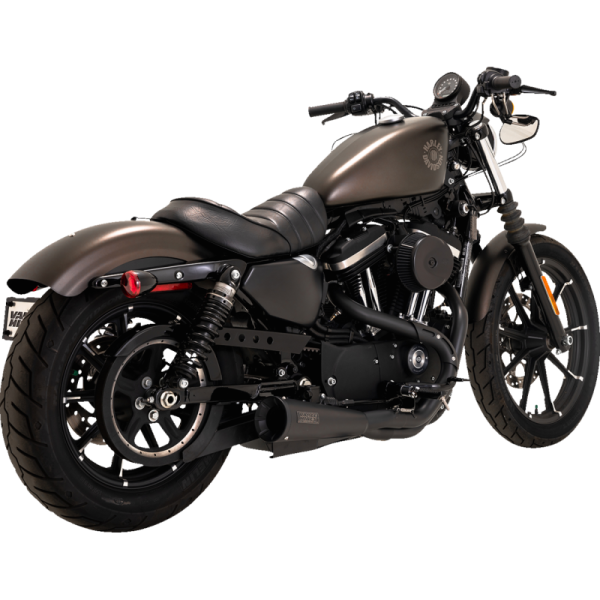 (image for) Vance & Hines Upsweep 2-Into-1 Exhaust System Black