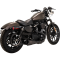 (image for) Vance & Hines Upsweep 2-Into-1 Exhaust System Black