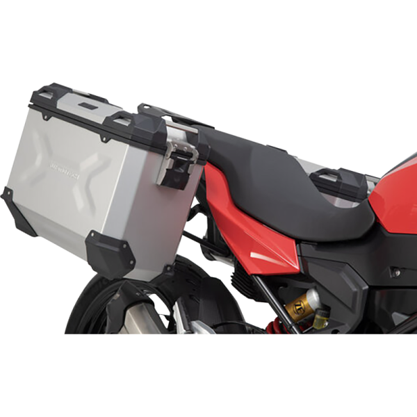 (image for) SW-MOTECH TRAX ADV Side Case Set - 37/37 L, Silver