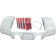 (image for) Paul Yaffe Pro Street Trike Rear Fender Kit W/ chrome license frame, dual exhaust outlets 1401-1045