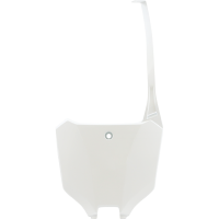 (image for) UFO Front Number Plate - White