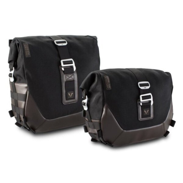 (image for) SW-MOTECH Legend Gear LC1 & LC2 Side Bag Set - Black/Brown