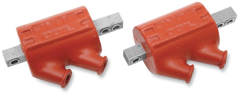 (image for) Dynatek 1.5-Ohm 6V Angled Dual Output Dyna Coil (Brown)