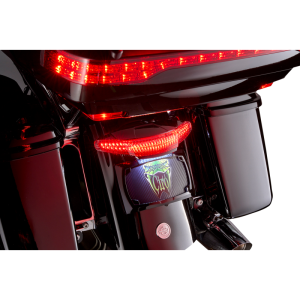 (image for) CIRO LLC Lightstrike Taillight Black/Light Smoke (Touring)