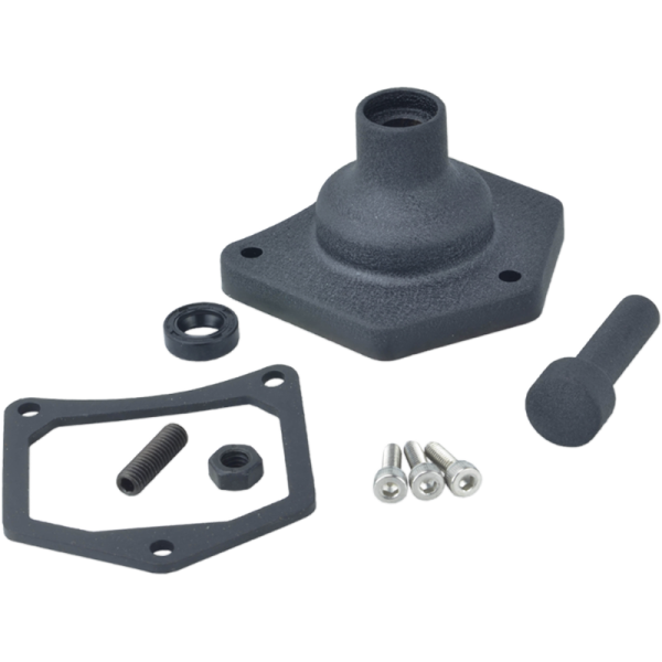 (image for) Solenoid End Cover Button Black Wrinkle (Offset 1.2/1.4kW)
