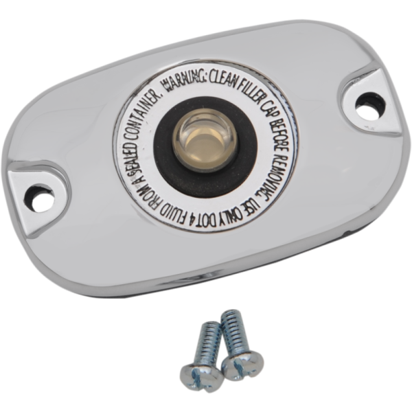 (image for) Drag Specialties Rear Brake Master Cylinder Cover Kit 1731-0541