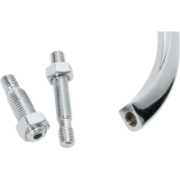 (image for) Arlen Ness Micro Mirrors - Rad II Teardrop, Right - Chrome