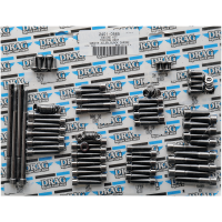 (image for) Black Chrome Complete Motor Set - For FLHT/FLHR/FLHX/FLTR