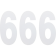 (image for) Standard Numbers - 6" White - No. 6