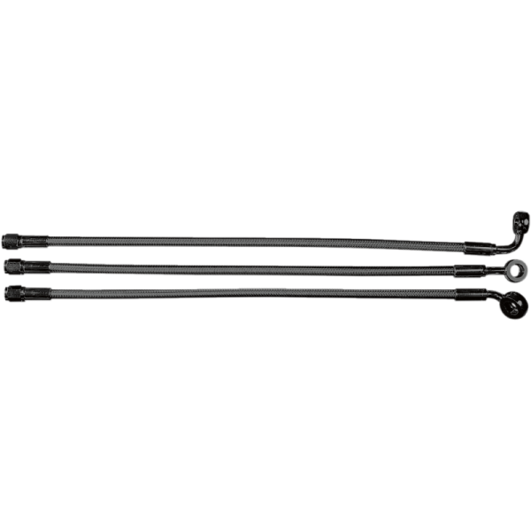 (image for) MAGNUM Black Pearl Alternate Upper Brake Line 23" - 10mm/35° Banjo