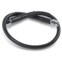 (image for) Black Vinyl-Coated Stainless Steel Brake Line 16"