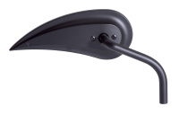 (image for) Rad III Mirror W/ Steel Stems - Right, Black