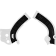 (image for) Acerbis X-Grip Frame Guard - KAWASAKI KX450F 09-18 - Silver/black