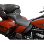 (image for) Drag Specialties Extended Reach Predator III 2-Up Seat, Smooth Solar-Reflective Leather