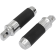 (image for) Drag Specialties Custom Male Mount Footpegs, Chrome